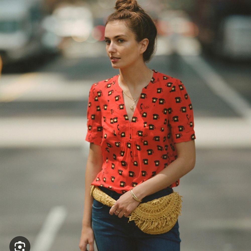 Anthropologie 52 conversations blouse